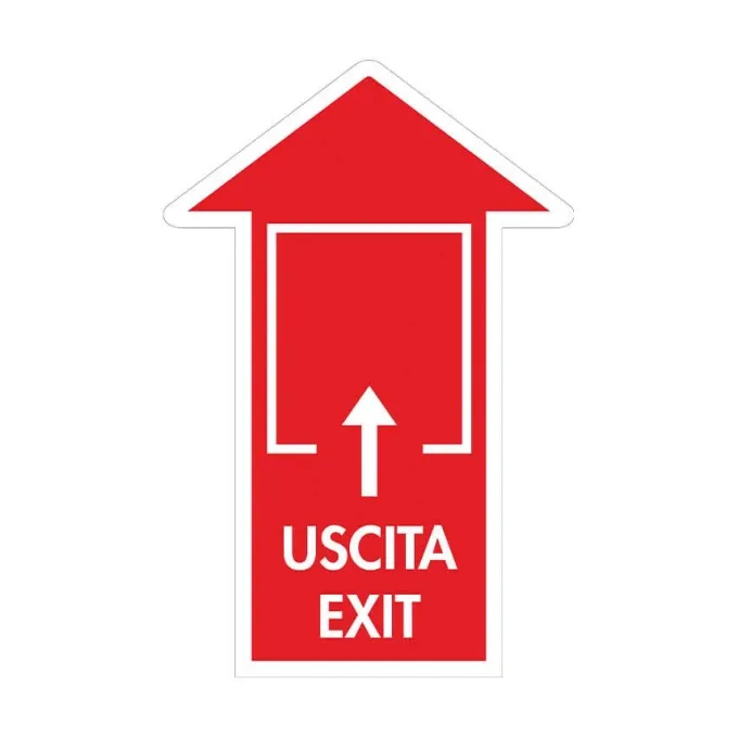 Adesivi da pavimento uscita