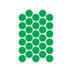 Adesivi segnabanco da pavimento verde