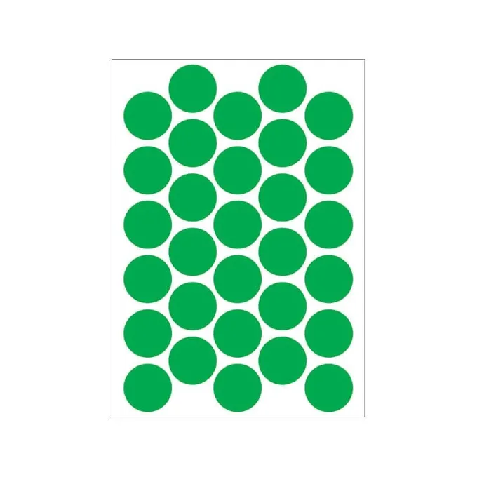 Adesivi segnabanco da pavimento verde