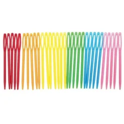 Aghi colorati in plastica