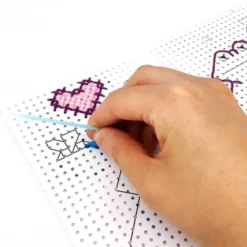 Aghi colorati in plastica - 32 pezzi
