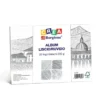 Album disegno borgione bianco 24x33 - 200 grammi