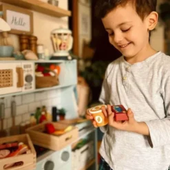 Alimenti da frigo e freezer in legno