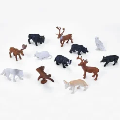 Animali della foresta mini 12 pezzi