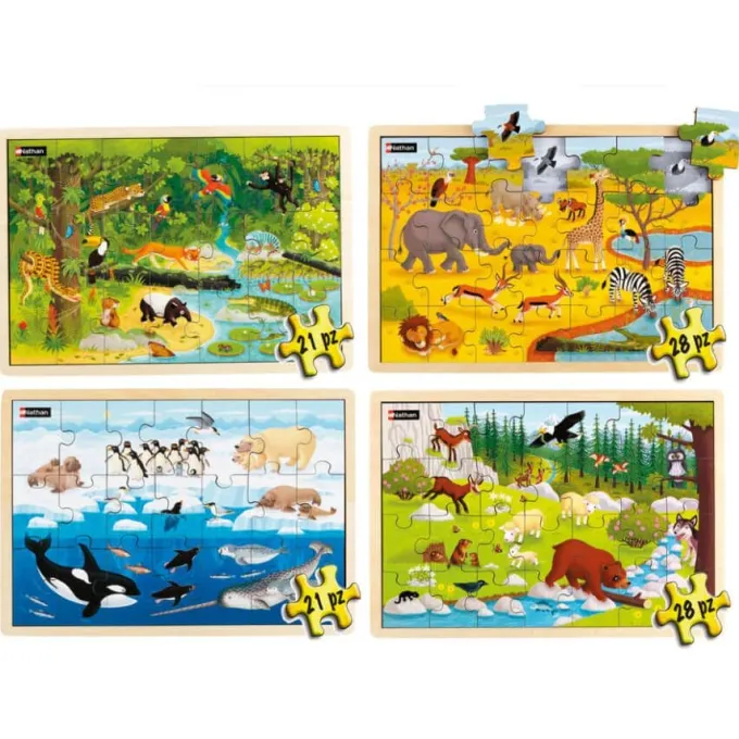 Animali del mondo - 4 set