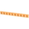 Appendiabiti a 10 posti cam basic faggio arancione