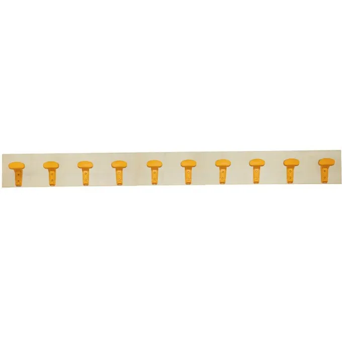 Appendiabiti 10 posti cam premium betulla arancione