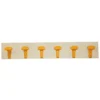 Appendiabiti 6 posti cam premium betulla arancione