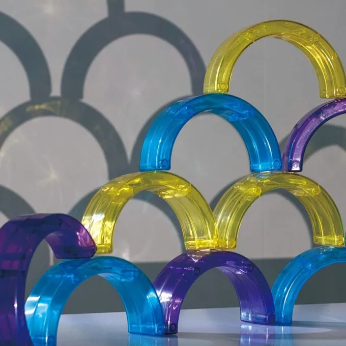 Archi trasparenti colorati