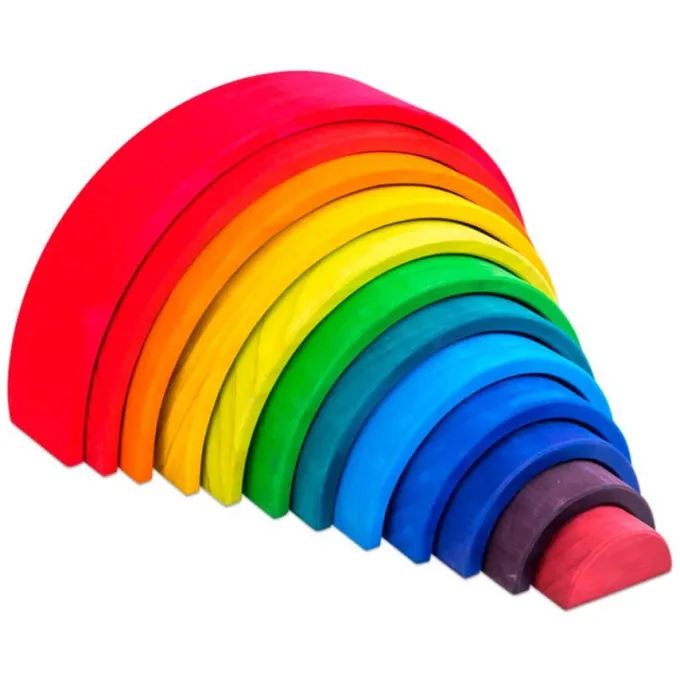 Arcobaleno in legno grande