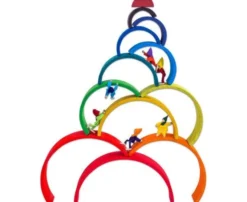 Arcobaleno in legno grande