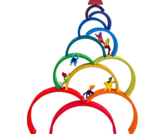 Arcobaleno in legno grande