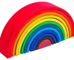 Arcobaleno in legno grande