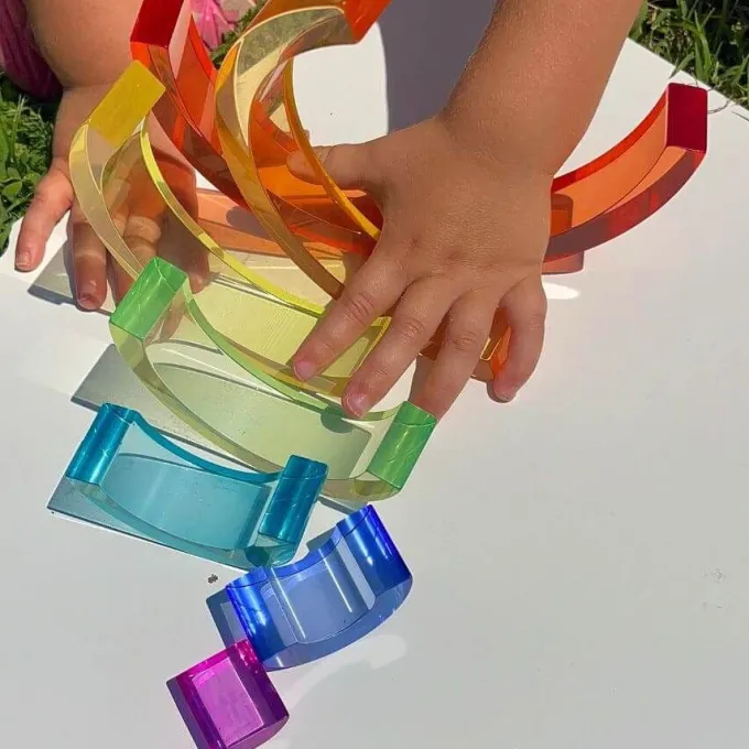 Arcobaleno traslucente