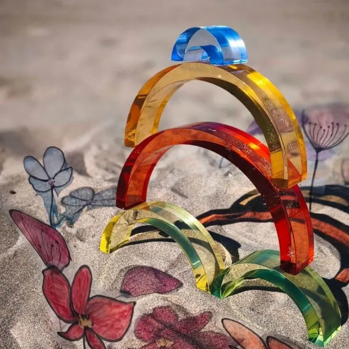 Arcobaleno traslucente