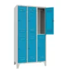 Armadio metallico 6 posti l. classico blu