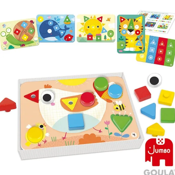 Baby shape con chiodoni in legno