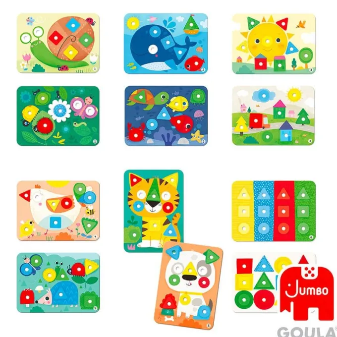 Baby shape con chiodoni in legno