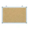 Bacheca in sughero con cornice in alluminio cm 60x40