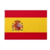 Bandiera spagna con stemma
