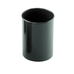 Barattolo portapenne nero borgione in plast. riciclata 1 pz