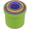Bicchieri da impilare con colori freschi