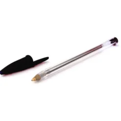 Bic cristal nera tratto mm 1.6 5 pezzi