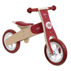 Bicicletta in legno senza pedali