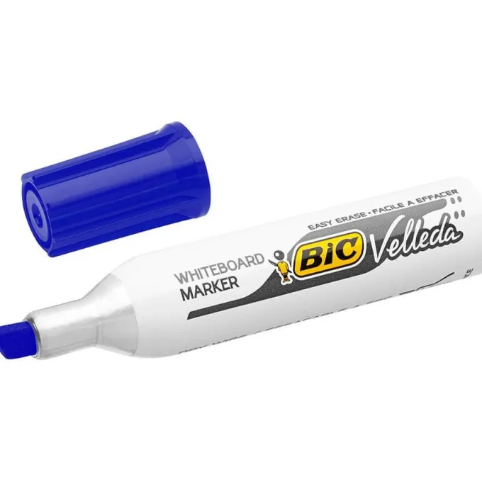Bic velleda punta scalpello blu 1 pezzo