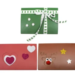 Biglietti di natale a 3 lembi - 10 pezzi