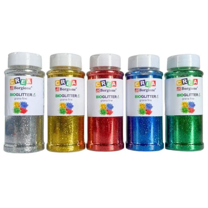 Bio-glitter fine - 5 colori