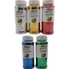 Bio-glitter media 5 colori da 100 grammi
