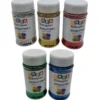 Bio-glitter media 5 colori da 50 grammi