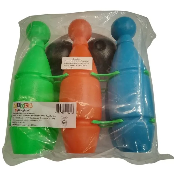 Birilli multicolore