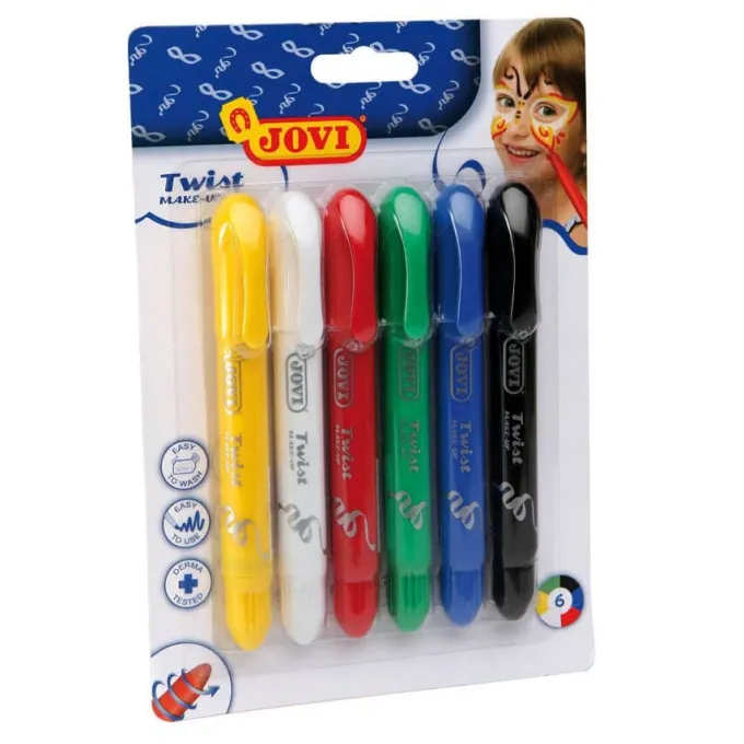 Blister twist face paint - 6 pezzi