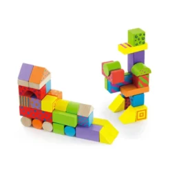 Blocchi in legno fantasia - 100 pezzi