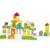 Blocchi zoo colorato in legno - 50 pezzi