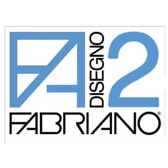 Blocco disegno fabriano - f2 liscio riquadrato