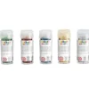 Brillantina glitter bio - grana media - 5 colori da 8 gr