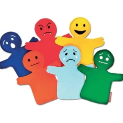 Burattini delle emozioni in feltro