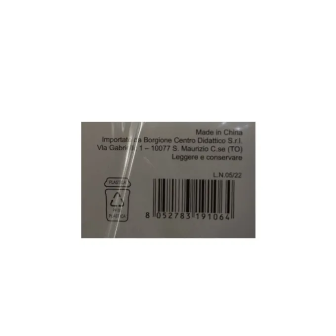 Buste trasparenti perforate - 100 micron 50 pezzi