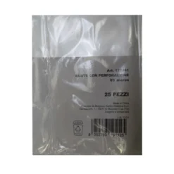 Buste trasparenti perforate - 60 micron 25 pezzi