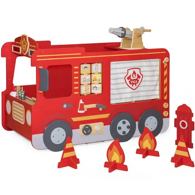 Camion pompieri cavalcabile