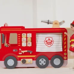 Camion pompieri cavalcabile