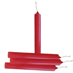 Candele rosse - 25 pezzi
