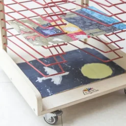 Carrello asciugadisegni 30 ripiani