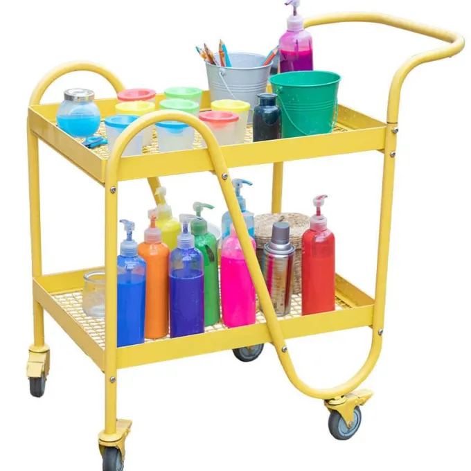 Carrello attivita' creative da esterno