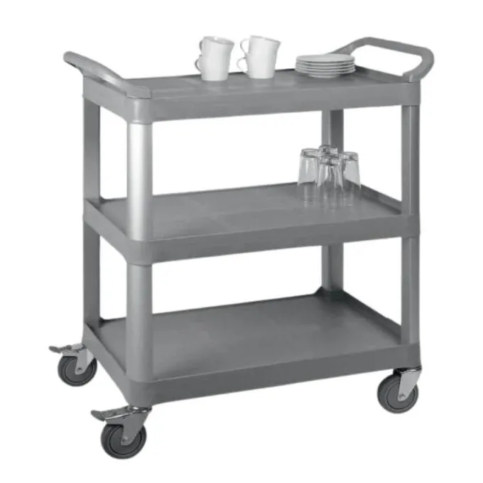 Carrello portavivande in polipropilene.