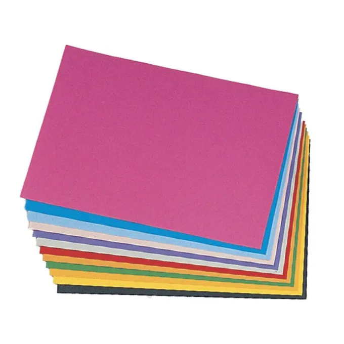 Carta da disegno liscia - 125 fogli 25 colori 300g m2