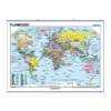 Carta geografica planisfero